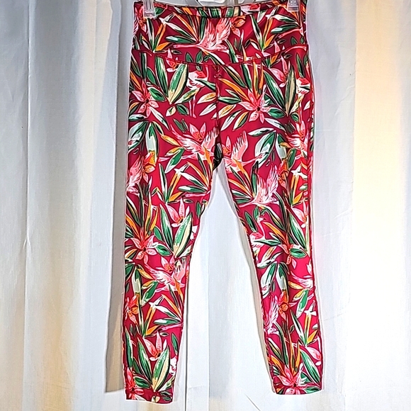 crown & ivy Pants - 3/$20 Crown & Ivy 1X Tropical Sport Pants